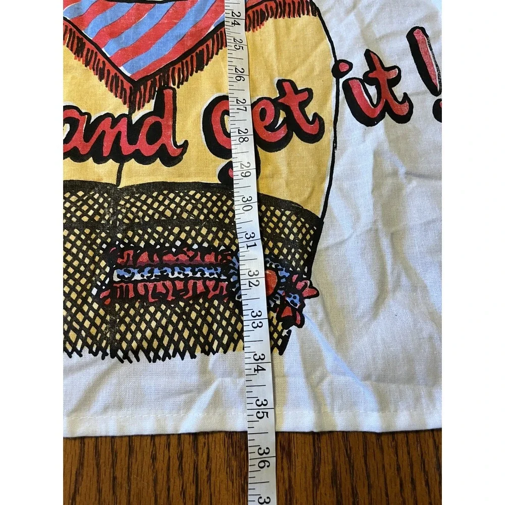 Grill Apron Bikini Squishy Breast Come Get It Tie Back Funny Silly